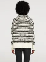 Reversed Jacquard Sweater