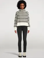 Reversed Jacquard Sweater