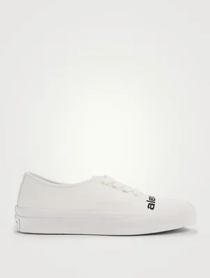 Dropout Denim Logo Sneakers