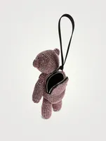 Beiress Crystal Mesh Wristlet