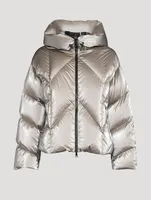 Frele Down Puffer Jacket With Hood