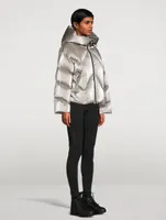 Frele Down Puffer Jacket With Hood