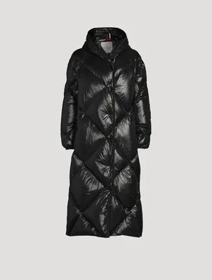 Cotonniere Down Padded Long Coat With Hood