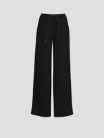 Wool Drawstring Pants