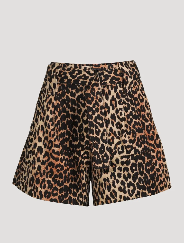 Linen Canvas Shorts