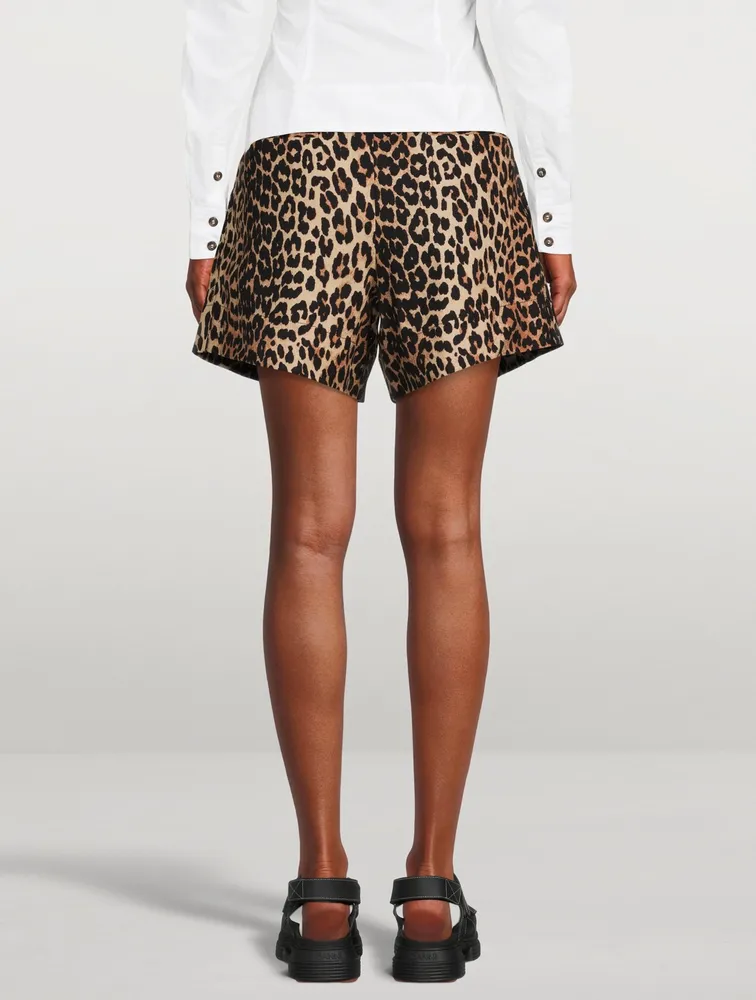 Linen Canvas Shorts