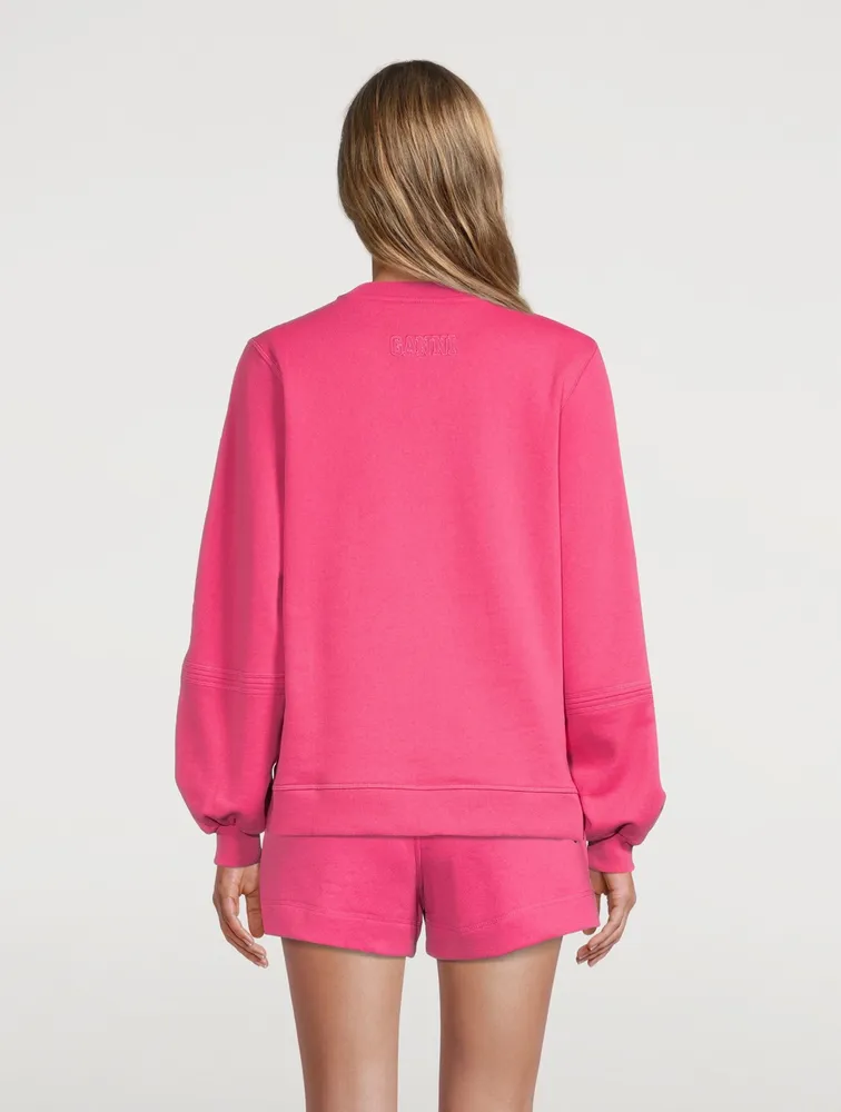 Software Isoli Organic Cotton Puff-Sleeve Sweatshirt