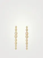 Serpent Bohème 18K Gold Pendant Earrings With Diamonds