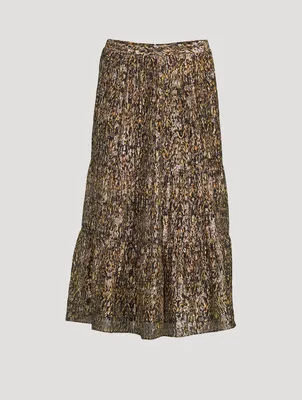 Gellio Midi Skirt Print