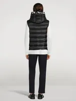 Montreuil Quilted Down Vest With Hood