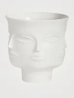 Giant Dora Maar Porcelain Centerpiece Pedestal Bowl