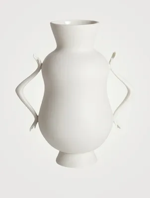 Eve Double Bulb Porcelain Vase