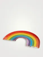Dripping Rainbow Porcelain Trinket Tray