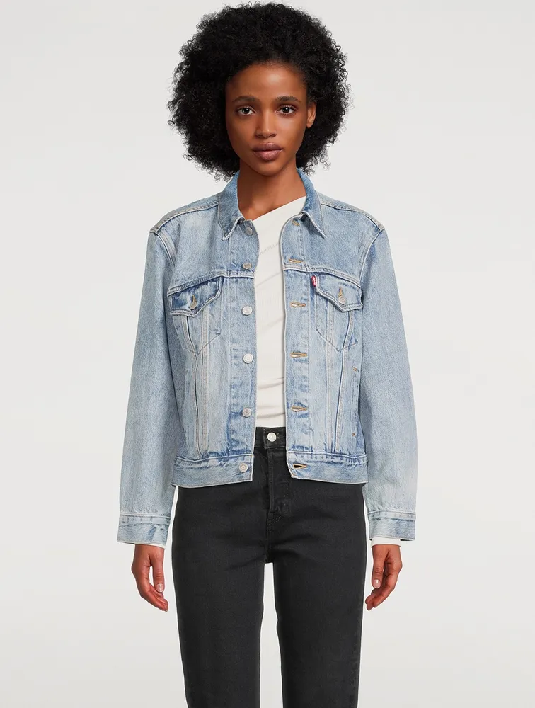 Ex-Boyfriend Denim Trucker Jacket