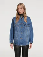 Denim Trucker Shirt Jacket