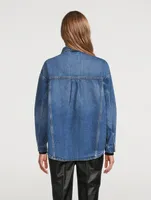 Denim Trucker Shirt Jacket