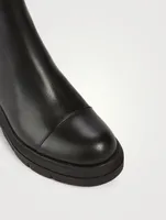 Norah Leather Heeled Chelsea Boots