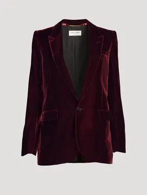 Velvet Blazer