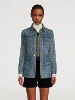 Saharienne Denim Jacket
