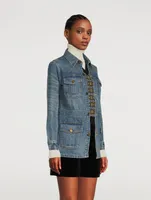 Saharienne Denim Jacket