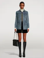 Saharienne Denim Jacket