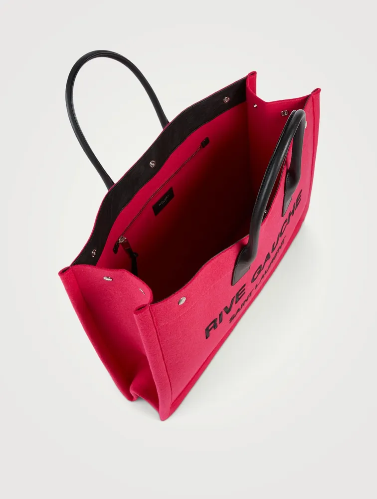 Rive Gauche Felt Tote Bag