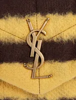 Small Loulou Puffer YSL Monogram Chain Bag In Tie Dye