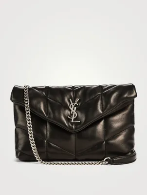 Toy Loulou Puffer YSL Monogram Leather Chain Bag