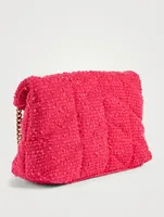 Toy Loulou YSL Monogram Bouclé Chain Bag