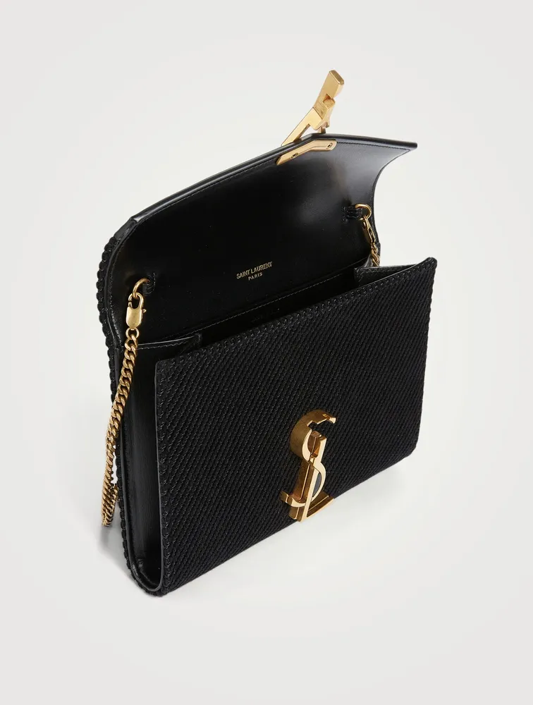 Cassandra YSL Monogram Velvet Chain Wallet