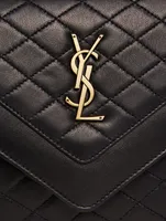 Gaby YSL Monogram Leather Shoulder Bag