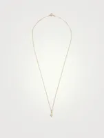 Little Lila Diamond Star Pendant 10k Gold Chain Necklace