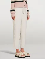 Fussbett Leather And Shearling Slingback Sandals