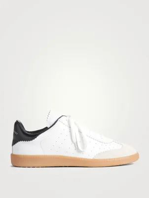 Bryce Perforated Leather Sneakers