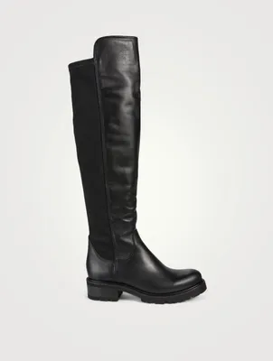 Catherine Leather Over-The-Knee Boots