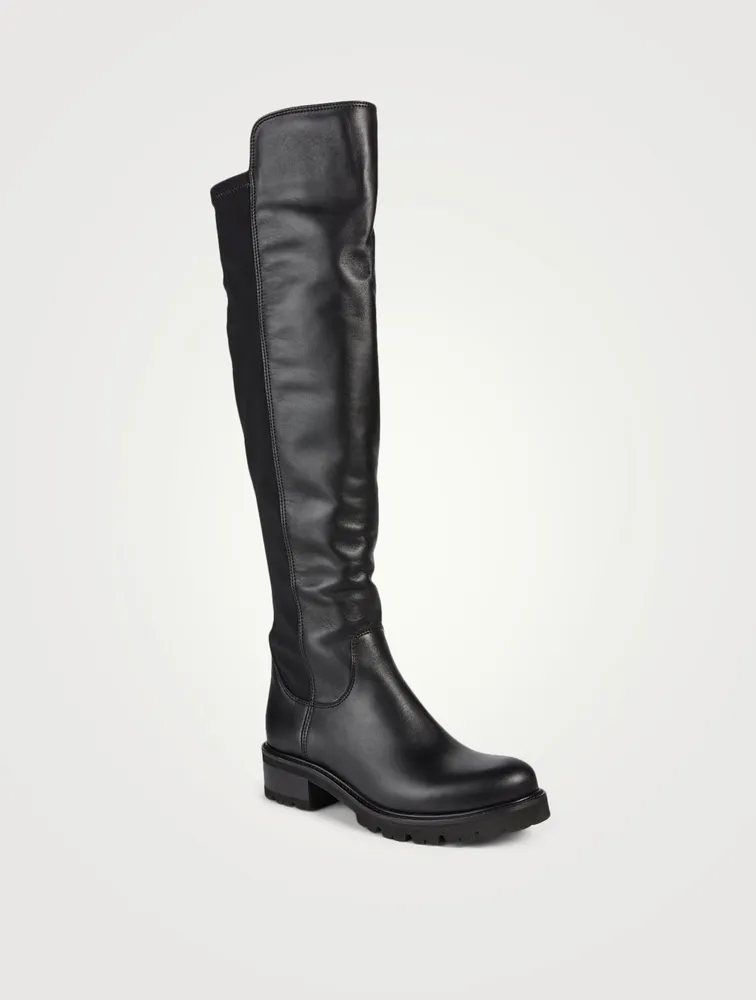 Catherine Leather Over-The-Knee Boots