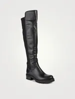 Catherine Leather Over-The-Knee Boots