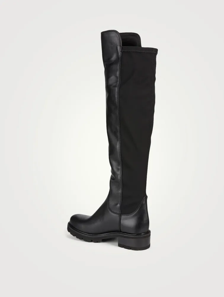 Catherine Leather Over-The-Knee Boots