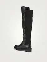 Catherine Leather Over-The-Knee Boots