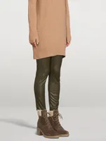 Zoom Suede Heeled Lace-Up Ankle Boots