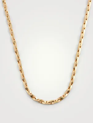 16-Inch Strada 14K Gold Plated Chain Necklace