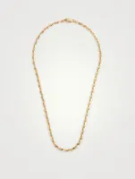 16-Inch Strada 14K Gold Plated Chain Necklace