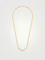 Wheat 14K Gold Plated Chain Necklace