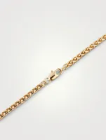 Wheat 14K Gold Plated Chain Necklace