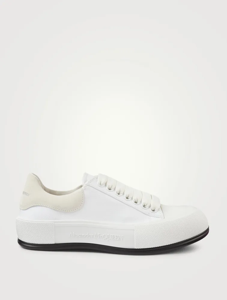 Deck Plimsoll Canvas Sneakers