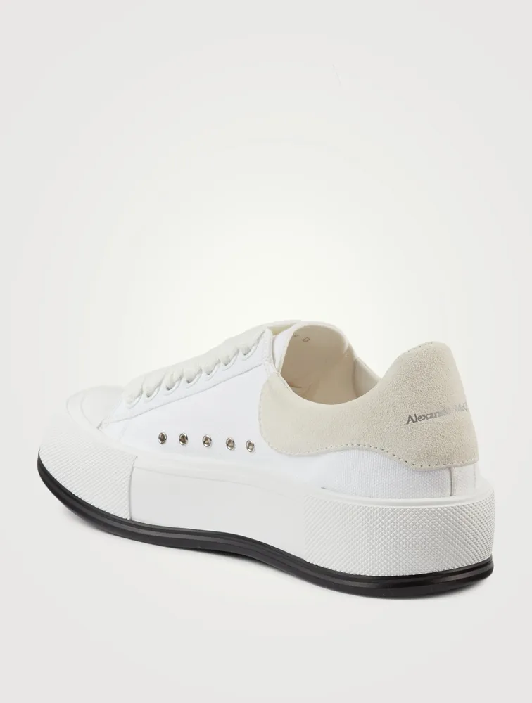 Deck Plimsoll Canvas Sneakers