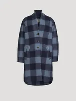 Gabriel Coat Check Print
