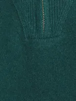 Fancy Quarter-Zip Sweater