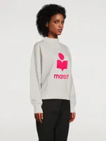 Moby High-Neck Sweatshirt With Logo