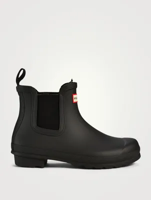 Insulated Rubber Chelsea Boots